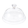 thumbnail image 1 of Estbridge Acrylic Cake Plate with Dome  Cake Stand with Cover   Pattern Serving Platter with Lid for Display  Party  Entertaining   Shaped Handle, 1 of 8