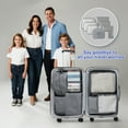 thumbnail image 3 of Lockways 8 Pcs Packing Cubes for Travel Luggage Organizer Set for Toiletry Clothes Shoes Suitcase Organizer Bags for Trip, 3 of 8