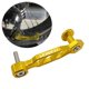 thumbnail image 4 of Tensión de cadena de bicicleta plegable para ajustador de cadena de guía de dorado Sunnimix Tensor de cadena de bicicleta, 4 of 8
