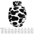 thumbnail image 2 of Animal Printing Cow Men's Women Vintage 3D Hooded Sweatshirt - All-Season Loose Fit Streetwear, 2 of 6