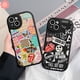 thumbnail image 2 of Redmi Note 11 10 8 9 9Pro 9s 10s 10Pro 11s 11Pro + 8Pro 10 9T 10C 9 10A 9A 9C POCO M3 X3 NFC Pro Mi 12 11 Lite 11T Ins Etiqueta Engomada De La Marca De Moda Suave Carta De Mariposa Estuche Gao Jiahui unisex, 2 of 2