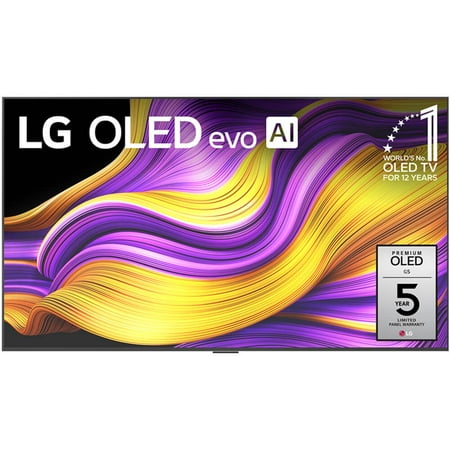 LG OLED55G5W 55 inch Class G5 Series 4K OLED evo AI Smart TV