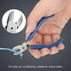 thumbnail image 2 of Alicates diagonales-Alicates diagonales electrónicos de 5 pulgadas Alicates de corte lateral de cables Herramienta cortadora de cables TU-18, 2 of 12
