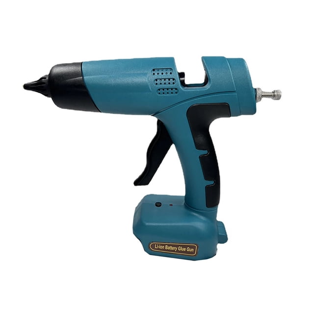 Pistolet à Colle Thermofusible Électrique Sans Fil pour la Maison, Bricolage, Soudage, Pistolet à Air Chaud, Affichage Numérique, Bâtons de Colle 11 mm