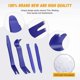 thumbnail image 2 of Scratch Pry Kit for Car Door Clip Panel & Audio Dashboard Dismantle Auto Trim Removal Tool KitBlue(5PCS), 2 of 5