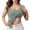Light green, variant on Women's Shelf Bra Camisole Sleeveless Scoop Neck Plain Tops Adjustable Spaghetti Strap Shelf Bras Workout Camisole Casual Undershir by Awwp Light Green L