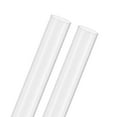thumbnail image 1 of Tubo de acrílico rígido claro de 2 piezas, 36 mm [1.42"] ID x 40 mm [1.57"] OD para sistema de refrigeración de agua / lámparas / fuentes / acuarios [305 mm / 12 IN], 1 of 7