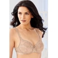 thumbnail image 3 of Women's Bali 6543 Lace Desire Lightly Lined Underwire Bra (White 34C), 3 of 5