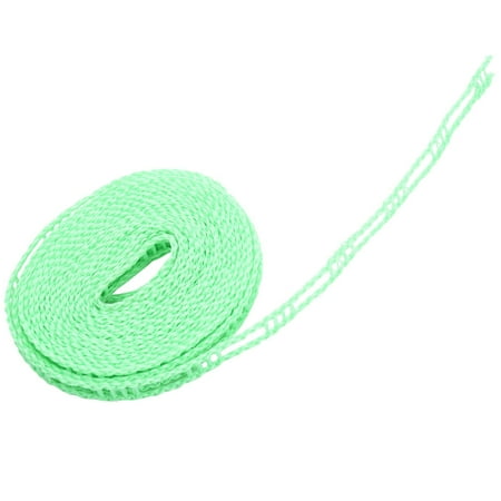 

Outdoor Windproof Clothesline Travel Retractable Rope Washing Line Outdoor Camping Drying Clothes Hanger Rack Line 5M Long