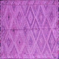 thumbnail image 1 of Ahgly Company Indoor Square Southwestern Purple Country Area Rugs, 3' Square, 1 of 4