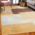 thumbnail image 3 of Abstract Decorative Rug, Abstract Grunge Style Brushstrokes Painting Contemporary Illustration, Quality Carpet for Bedroom Dorm and Living Room, 6 Sizes, Pale Orange, by Ambesonne, 3 of 4