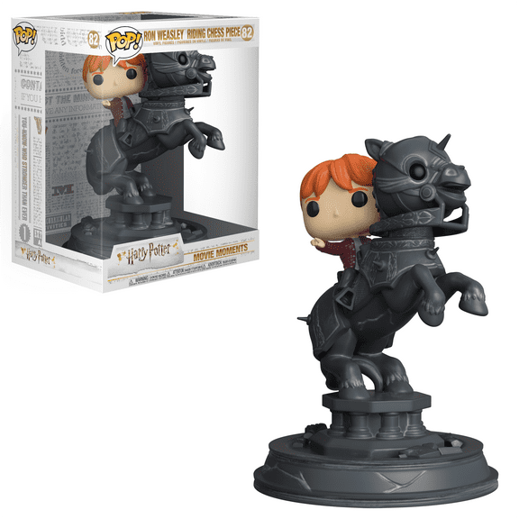 Funko POP! Movie Moment: Harry Potter: S5 - Ron Riding Chess Piece