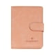 thumbnail image 2 of Funda para pasaporte, tarjetero de piel sintética, organizador de tarjetas de crédito rosa, 2 of 9