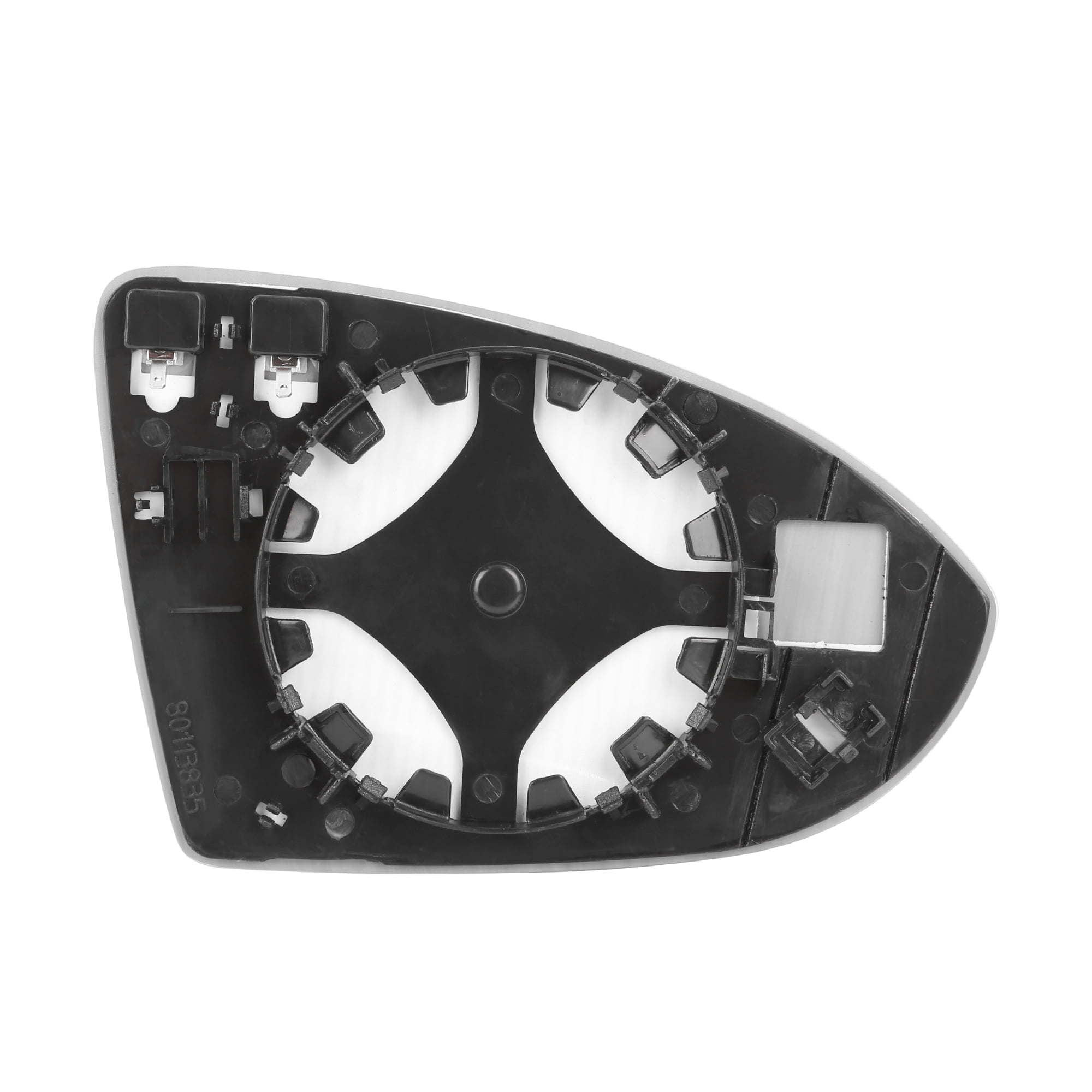 Unique Bargains Mirror Glass Heated Backing Plate Left Side Rearview Mirrors