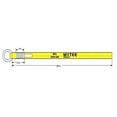 thumbnail image 4 of (20 Pack) 2" x12' Winch Lasso Strap with O Ring, Yellow - Car Tie Down Tire Straps for Trailers Auto Tow Car Hauler Wheel Net, 4 of 6