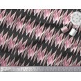 thumbnail image 3 of Soimoi Cotton Voile Fabric Zig Zag Abstract Printed Fabric 1 Yard 56 Inch Wide, 3 of 3