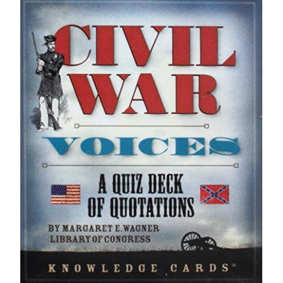 Pre-Owned Civil War Voices: A Quiz Deck of Quotations, 9780764961366, 0764961365, Hardcover,