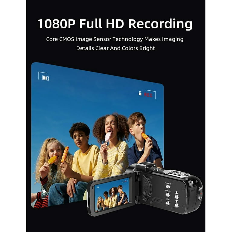 ORDRO B320 Video Camera Camcorder FHD 1080P 30MP IR Night Vision