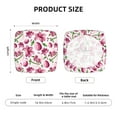 thumbnail image 5 of Disketp Lilies Flowers for Square Chair Cushion Covers for Hotel, Bedroom, Office,Machine Washable-Six Piece, 5 of 7