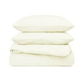 thumbnail image 3 of French Linen and Cotton Duvet Cover & Sham Set - King/Cal King - Cream | BOKSER HOME, 3 of 5