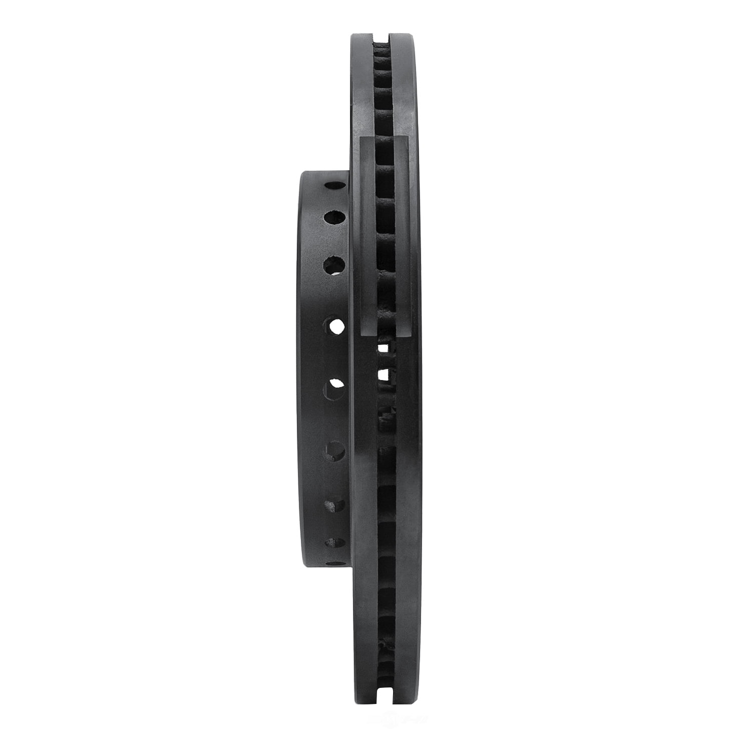 Dynamic Friction Company 633-48091L DFC Brake Rotor - Drilled And Slotted - Black