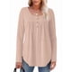 thumbnail image 1 of Camisas de Larga para Mujer, Conjuntos de Otoño, Cuello Redondo, Túnicas Casuales, Blusas de Moda, Ropa de Moda. Rosa M, 1 of 6