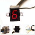 thumbnail image 3 of Lefu LED Motorcycle Gear Indicator N-6 Speed Shift Clutch Lever Gauge Part Universal, 3 of 6