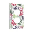 thumbnail image 2 of ZICANCN Outlet Covers Wall Plate, Colorful Ink Flowers Light Switch Cover Decorative, Duplex Toggle Combo 1-Gang, 2 of 9