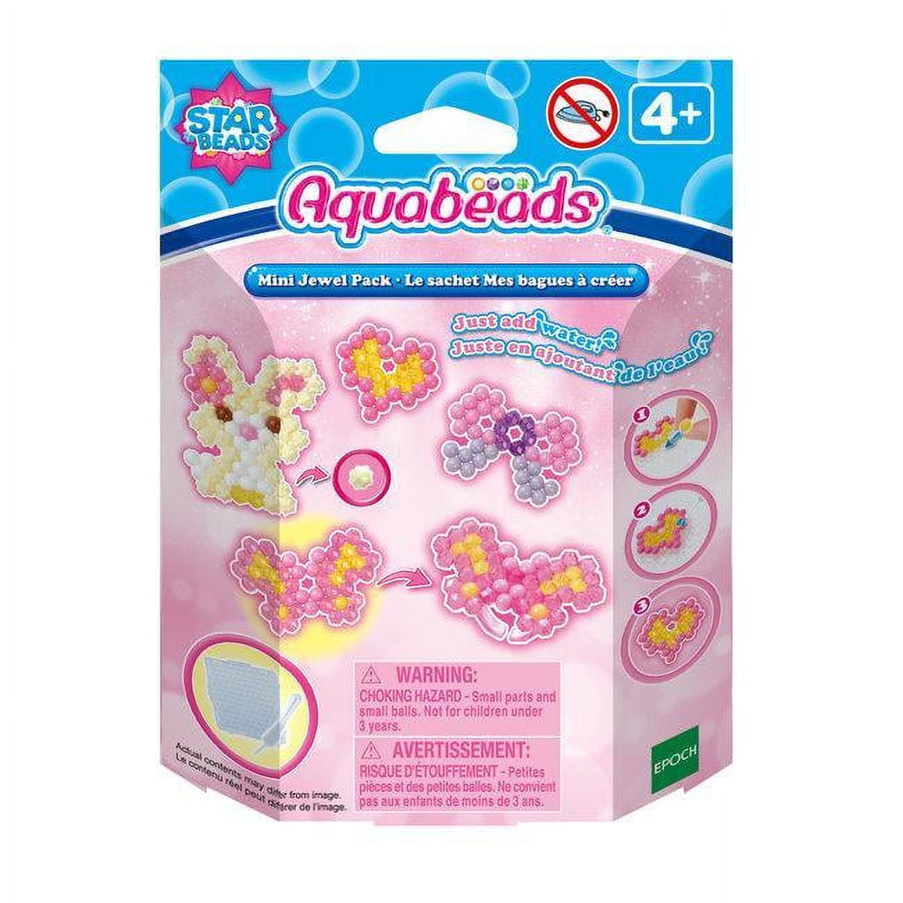 Star beads Aquabeads mini Mermaid Jewel Farm Pack Lot of 3 Epoch Kids  Crafts Kit