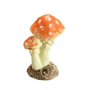 1Pc Mushroom Toadstool Miniature Garden Figurine Decor Wweixi