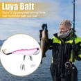 thumbnail image 2 of Señuelo de camarones Pesca de simulación de madera luminosa 12 cm 17 2 g Cebo artificial (4) JShteea El nuevo, 2 of 8