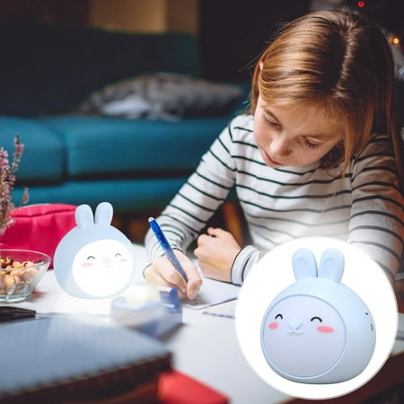 

GiliGiliso Clearance Mini Cute LED Night Light Stepless Dimming Learning Reading Eye Protection Light Student Dormitory USB Rechargeable Bedroom Bedside Night Light Gift