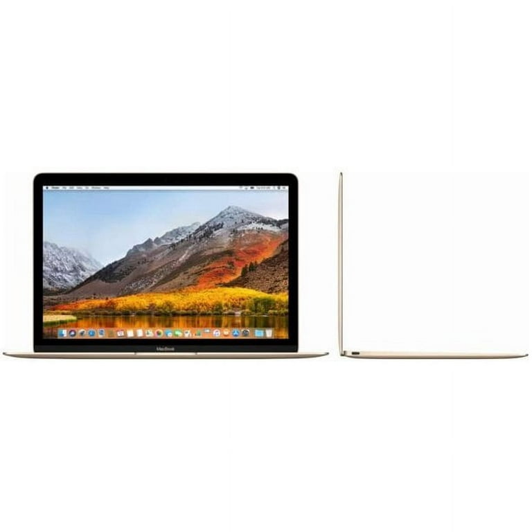 Preowned Apple MacBook Laptop, Mid-2017, 12inch Gold, Intel