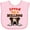 AD-Pink, variant on Inktastic English Bulldog Dog Girls Baby Bib