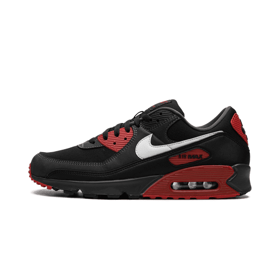 NIKE MENS Air Max 90 "Black / Red" FB9658 001 FB9658 001 from Stadium Goods