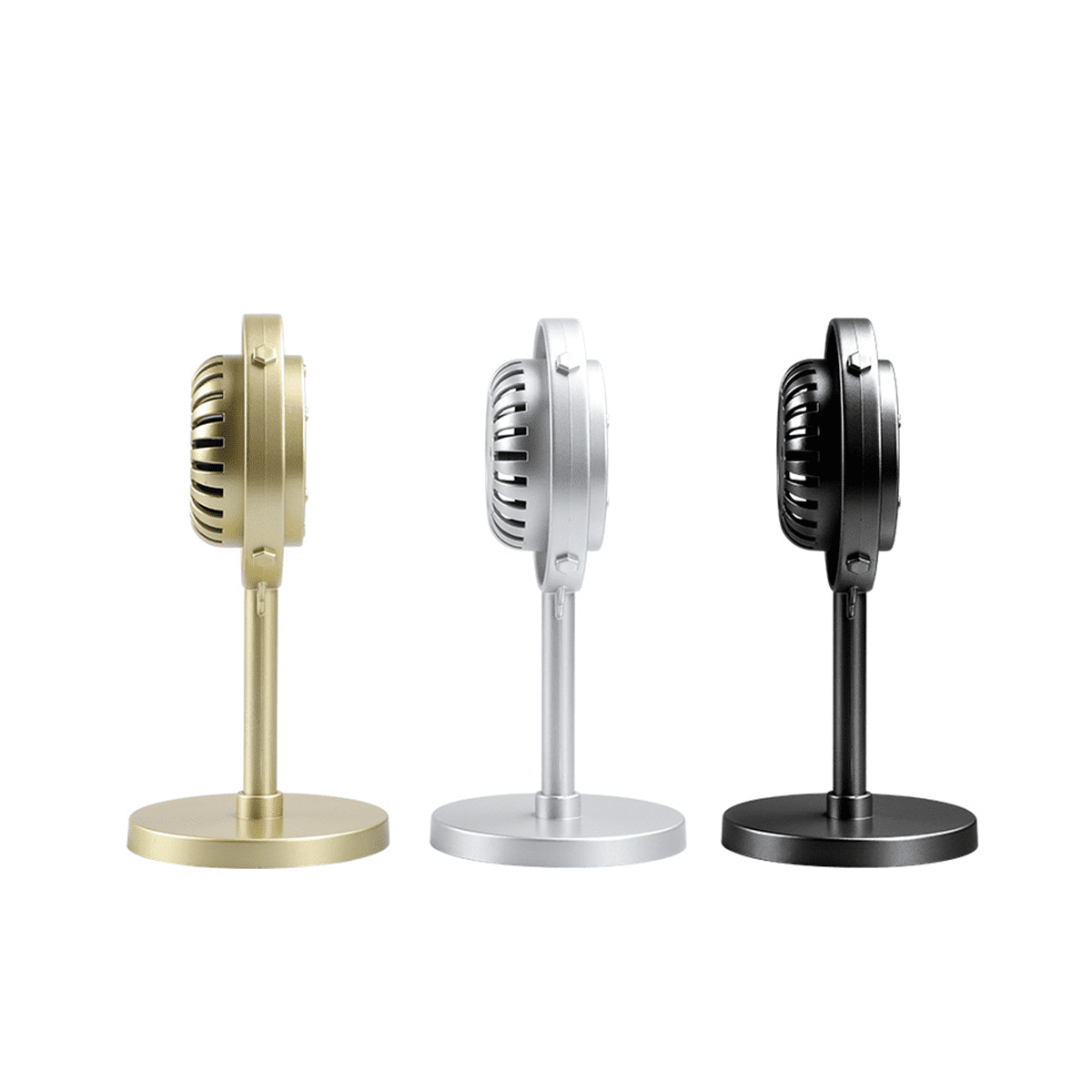 Simulation Classic Retro Dynamic Vocal Microphone Style Mic Universal Stand  Support for Live Performance Studio Recording
