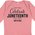 thumbnail image 4 of Inktastic Celebrate Juneteenth Boys or Girls Long Sleeve Baby Bodysuit, 4 of 5