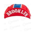 thumbnail image 5 of Cycling Cap - Vintage - Brooklyn - Red, 5 of 6