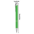thumbnail image 3 of PONPRNGY 1Pc Slim Stainless Steel Retractable Ballpoint Pens, Nice Gift for Business office Students Teachers Wedding Christmas, 3 of 6