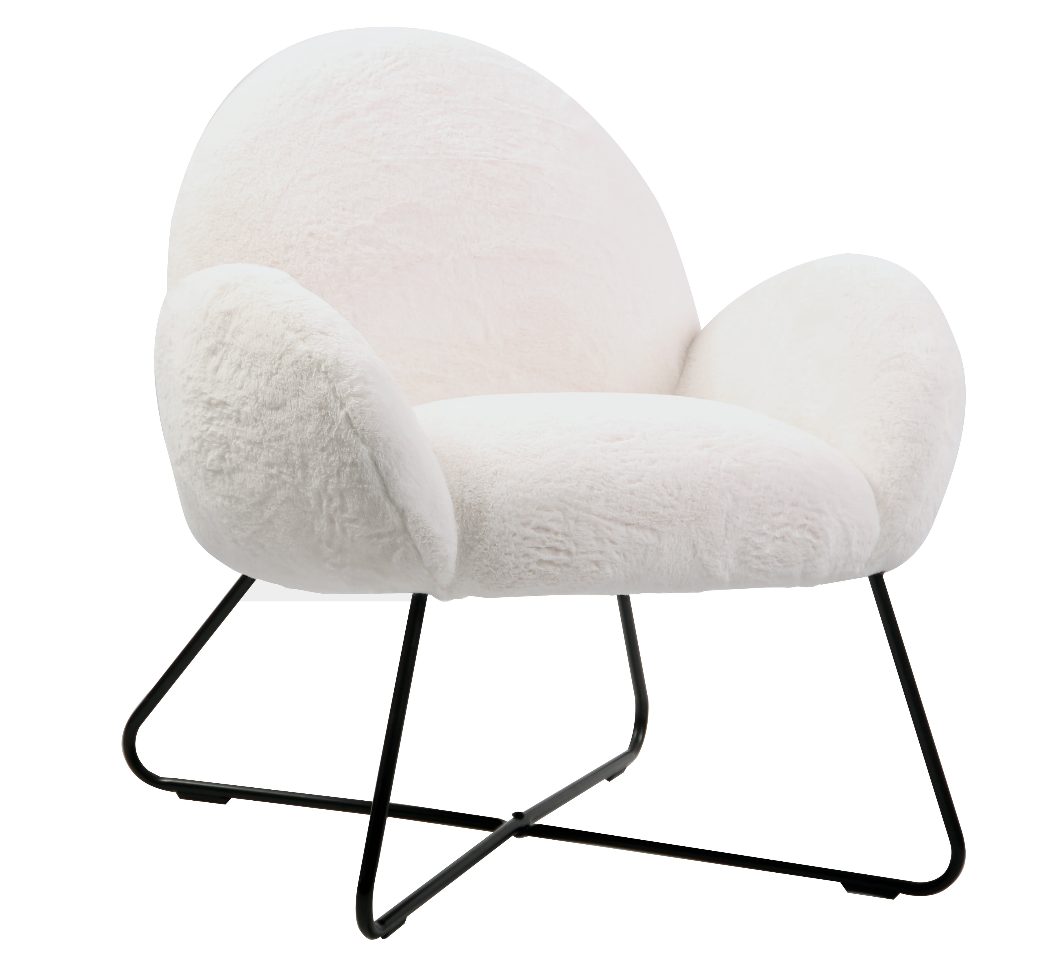 Brooklyn Accent Chair in White