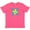 Retro Heather Pink, variant on Inktastic Yellow and Blue Pinwheel Youth T-Shirt