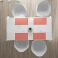 thumbnail image 3 of Ambesonne Plaid Place Mats Set of 4, Checkered Country Picnic, Standard Size, Vermilion White, 3 of 4