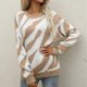 thumbnail image 2 of Gibobby Sudadera de mujer Sudadera sin Botones Sudadera para Mujer(Caqui,XL), 2 of 3