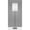 Brushed Steel, variant on 61" Brass Metal Floor Lamp With White Fabric Cylinder Shade