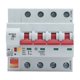 thumbnail image 1 of Disyuntor inteligente WiFi Bluetooth 4P, interruptor remoto CA 400 V con bloqueo de seguridad para el hogar, 25 A, 1 of 14