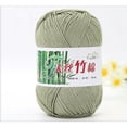 thumbnail image 2 of Colorful Hand Knitting 50g Knitting Crochet Milk Soft Baby Cotton Wool Yarn, 2 of 3