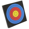 thumbnail image 4 of Practice  Target, 10 Ring Printed Portable Square EVA  Target Burr Free  For Outdoor For Kids, 4 of 8