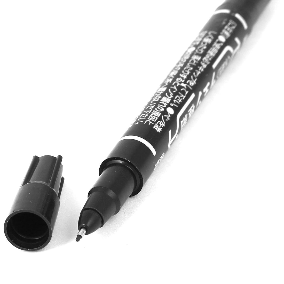 Black Marker dark marking Consistent ink - Pack of 18