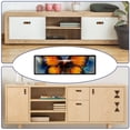 thumbnail image 5 of HemaKayy 4 Pack 3.6" Decorative Cabinet Pulls - Durable & Long-lasting | Easy Installation | Elegant & Stylish Decor for Home, Kitchen Furniture Handles | Orange Butterfly Blue Ink Oil Painting, 5 of 5