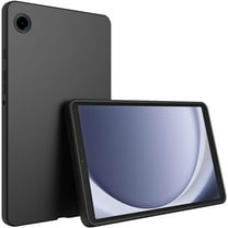 Case for Samsung Galaxy Tab A9 8.7 Inch 2023 Model, Slim Design Matte TPU Rubber Soft TPU Protective Cover for Galaxy Tab A9 8.7" (SM-X110/X115/X117), Black